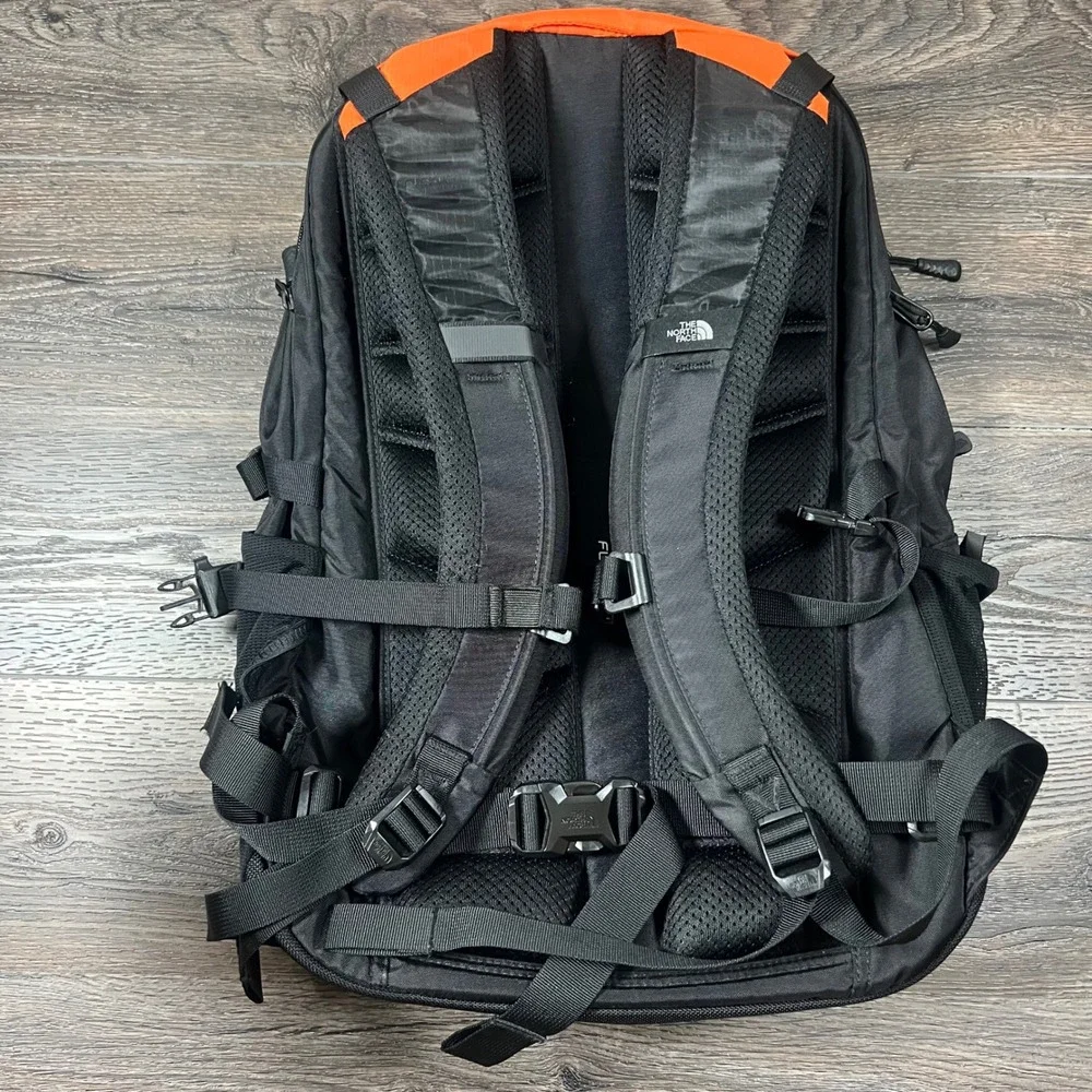 The North Face Borealis 28L Backpack Orange Black NF0A3KV3 FlexVent Laptop